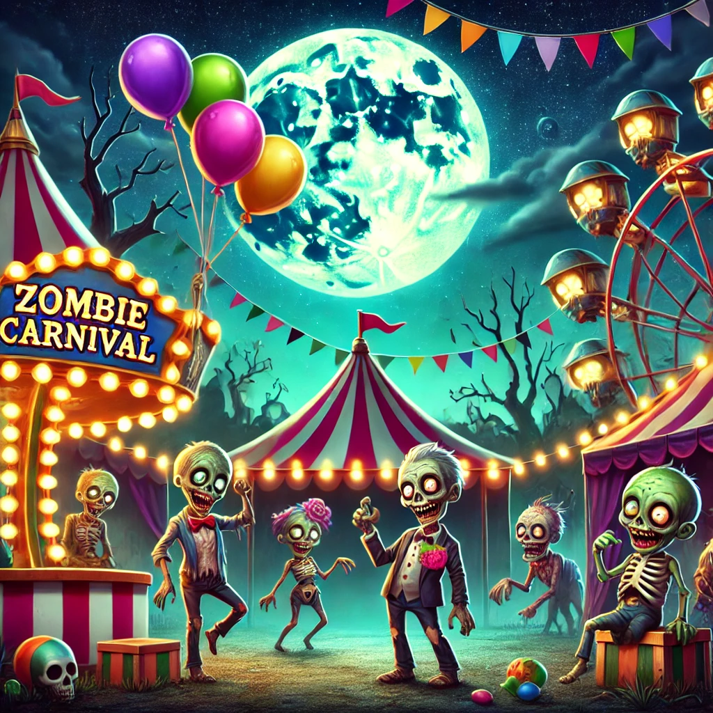 Zombie Carnival Now: A Spooky Social Casino Treat